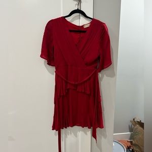 Red mini flowy dress - Altar’d State